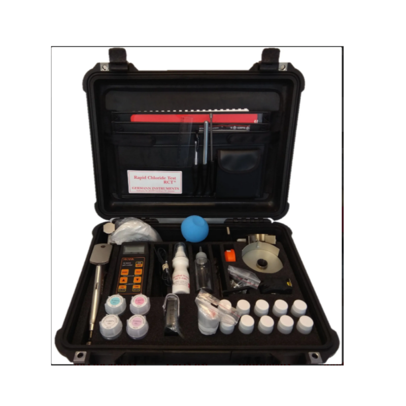 Bộ dụng cụ di động xác định chính xác hàm lượng ion clorua trong các mẫu bột bê tông